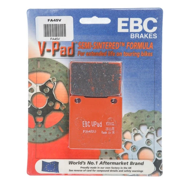 EBC V Semi-Sintered Brake Pads Front #FA45V for Honda CB750/CB650 - Изображение 1 из 1