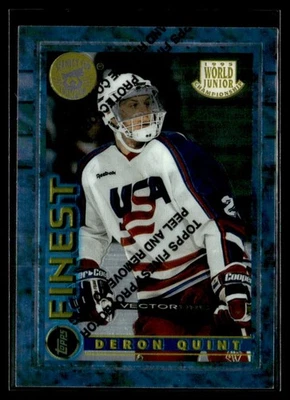 1994-95 Topps Finest Super Team Winners SC Redemption Deron Quint USA #116 - Image 1 of 2