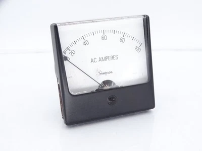 SIMPSON 03200 PANEL METER - Image 1 of 3