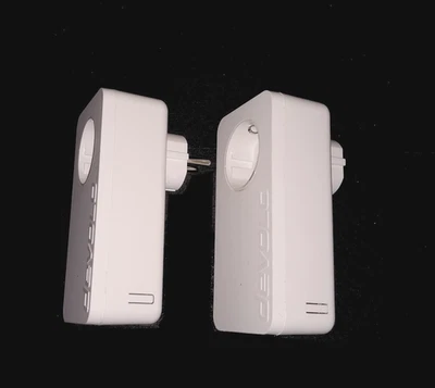 DEVOLO dLAN 550 duo+  MT: 2622 Powerline Adapter Set 2 LAN Ports WLAN Verstärker - Bild 1 von 4