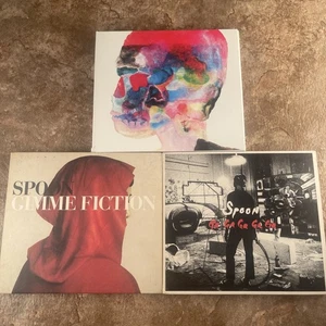 Spoon 3xCD Lot: Hot Thoughts / Gimme Fiction / Ga Ga Ga Ga Ga Ga - Picture 1 of 4