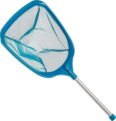 U.S. POOL SUPPLY Professional Spa, Hot Tub, Pool Hand Leaf Skimmer Net with 12" Aluminum Pole - D