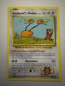 Imakuni's Doduo SECRET RARE 112/108 Pokemon XY Evolutions TCG Card NM 2016 - Picture 1 of 2