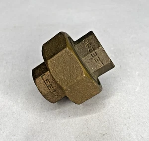 Lee Rot Messing Rohrverschraubung, Union, 1/2" Innenrohr Klasse 250 - Bild 1 von 3