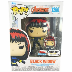 MARVEL AVENGERS: VEDOVA NERA esclusiva Amazon CON SPILLA SMALTATA 2023 Funko Vaulted - Foto 1 di 7