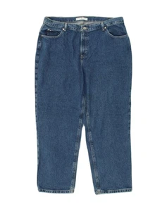 Jeans donna Tommy Hilfiger conici W40 L29 blu cotone GT09 - Foto 1 di 5