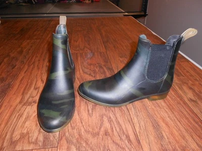 J. Crew Mujer Botas de Lluvia Talla 8 Foto 1 de 4