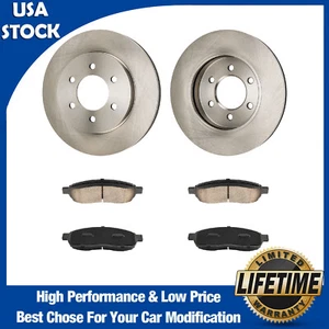 Front Brake Rotors Brake Pads for Ford F-150 2004-2008 Lincoln Mark LT 2006-2008 - Picture 1 of 23