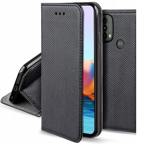 COQUE PORTEFEUILLE NOIR Pour MOTOROLA MOTO E20 HOUSSE LIVRE ANTICHOC PROTECTION - Imagen 1 de 6