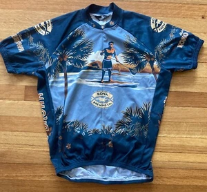 CANARI CYCLING JERSEY - MEN'S SMALL - KONA BREWING CO. KOKO BROWN - Picture 1 of 5