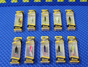 Acme Tackle Company Hyper-Glide Hard Jig Bait 40 mm (1,5") HG4 SCEGLI IL TUO COLORE! - Foto 1 di 28