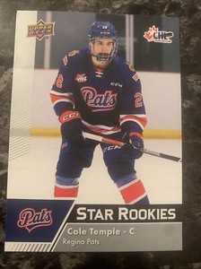 Cole Temple 2022-23 Chl Upper Deck Star Rookies #376