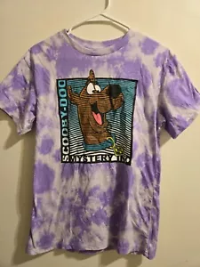Scooby Doo Zombie Island Tie Dye Men Short Sleeve T Shirt Size SMALL - Picture 1 of 9