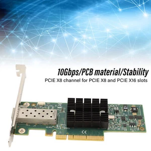 2x MNPA19 XTR 10Gb SFP+ PCIE Network Card With 3.28ft Conversion Cable PICE Hot - Photo 1/12