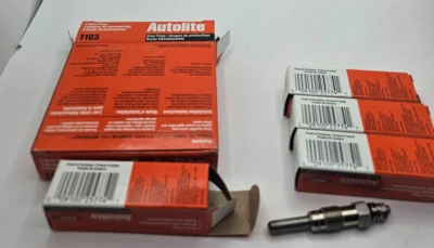 (QTY 4) Автолитовая свеча накаливания 1103 для 1984-1985 Mercedes-Benz 190D - Изображение 1 из 4