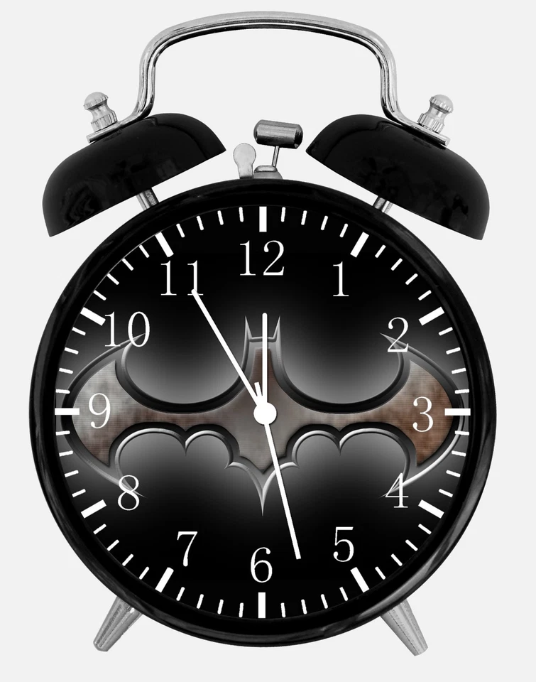 Reloj Despertador Escritorio Batman 3.75" Decoración Hogar u Oficina E151 Bonito Para Regalo Foto 1 de 1