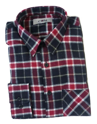 CDM Arbeitshemd, Freizeithemd, Jagdhemd, Holzfällerhemd, Flanellhemd, extra lang - Bild 1 von 2