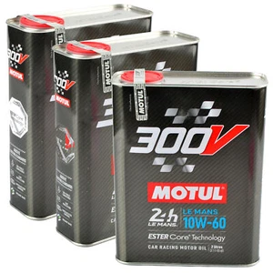 3x MOTUL 300V LE MANS 10W60 Motoröl Ester Core Rennsport Motorsportöl 110864 - Bild 1 von 2