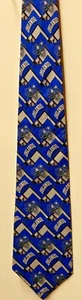 NBA Orlando Magic Team Necktie, New (Block Pattern) - Picture 1 of 1