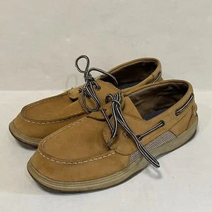 Sperry Intrepid Casual Brown Lace-Up Boat Shoes Loafers Boys Kids Size 6.5M - Picture 1 of 8