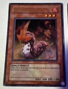 Yugioh Warm Worm TF04-EN001 Ultra Rare Limited Lightly Played - Picture 1 of 3