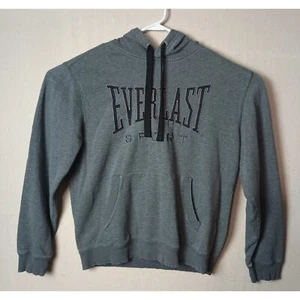 Vintage Y2KEverlast Sport Hoodie Pullover Activewear Comfy Gray L Boxing MMA - Picture 1 of 8