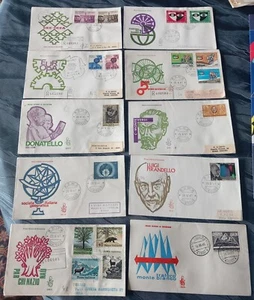 ITALIEN SAMMLUNG FDC. - Bild 1 von 10