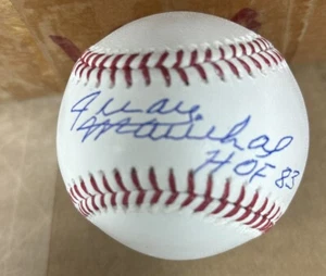 Juan Marichal Signed Inscribed "HOF 83" Rawlings Official MLB Baseball JSA COA - Picture 1 of 1