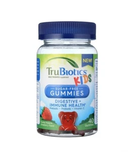 TRUBIOTICS Kids Daily Probiotic Gummies, Digestive & Immune Health, 40 Count - Picture 1 of 1