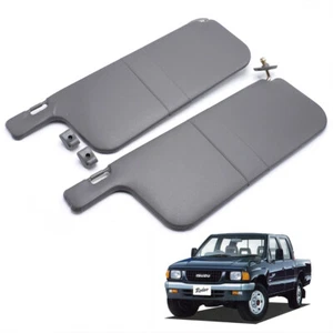 Fits Isuzu TFR Holden Rodeo Pick Up 1997 02 Front Lh + Rh Sun Visor Gray - Picture 1 of 8