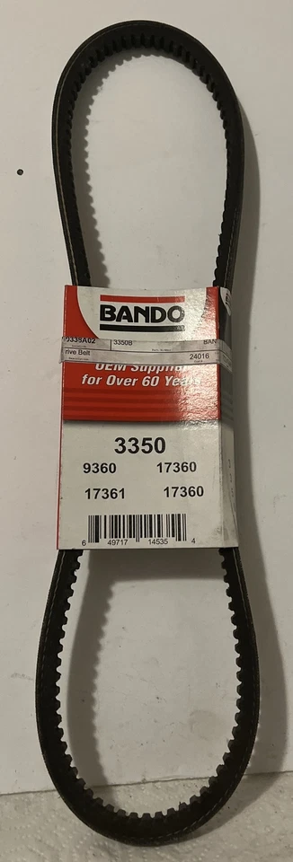 Bando -- Accessory Drive Belt -- #3350 -- NEW - Image 1 of 4