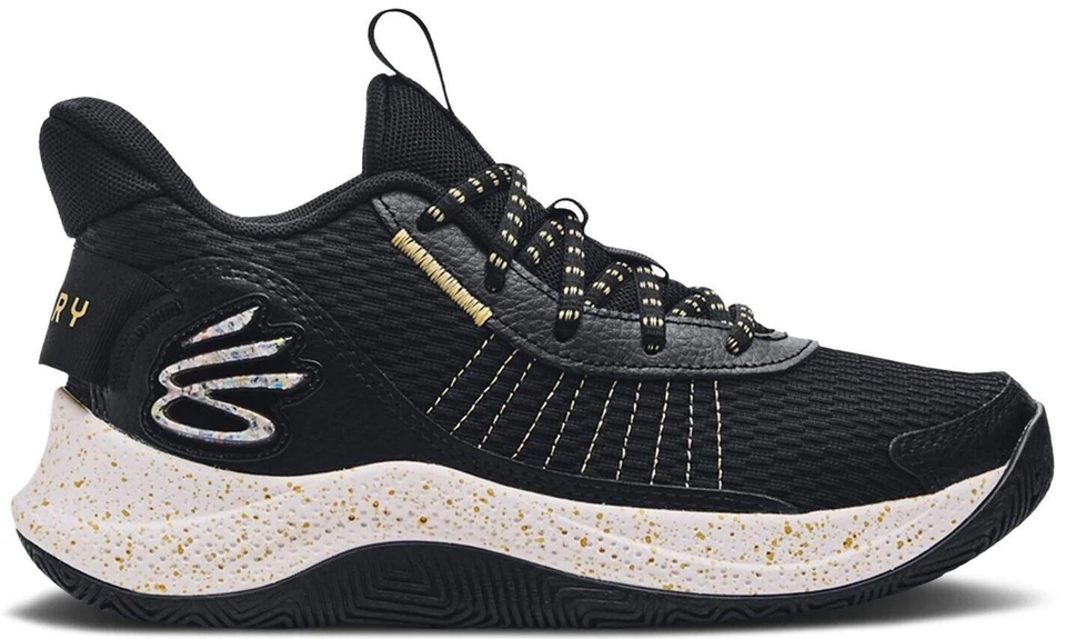 Size 11.5 - Under Armour Curry 3Z7 Black Metallic Gold