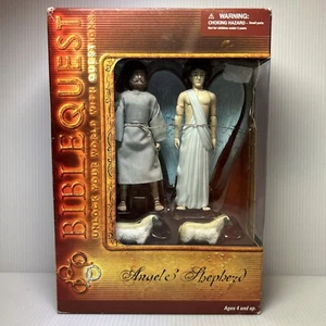 Bible Quest Nativity Scene Angel & Shepard Figures, Action Figures, NEW Open Box - Picture 1 of 11