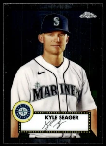 2021 Topps Chrome Platinum Anniversary - Kyle Seager Seattle Mariners #312 - Picture 1 of 2