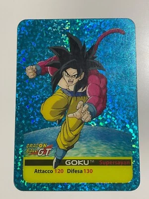 Dragon Ball GT GCC Lamincards Edibas - GOKU Supersayan - n Z7 - USATA. - Immagine 1 di 2