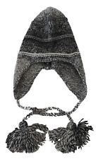 DOLCE & GABBANA Hat Warm Fleece Ear Flaps Knit Beanie Capello One Size 180usd