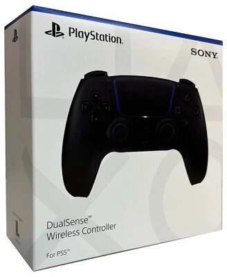 Sony PlayStation 5 DualSense Wireless Controller – Midnight Black - Image 1 of 2