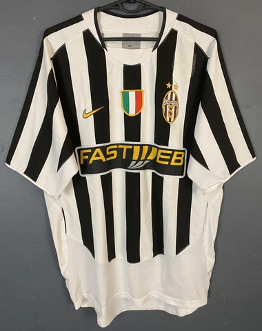 VINTAGE MENS NIKE FC JUVENTUS 2003/2004 HOME SOCCER FOOTBALL SHIRT JERSEY SIZE M Cover
