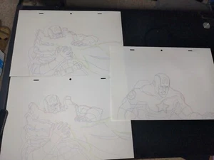 CAPTAIN AMERICA Animation Cel Production Art MARVEL Comic AVENGERS ASSEMBLE AA4 - Bild 1 von 4