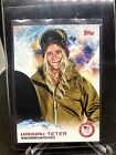 2014 Topps Sotchi Jeux Olympiques d'Hiver Hannah Teter Team USA Snowboarding #82