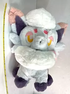 Pokemon Center Original Fuwa Fuwa Dakko Plüsch Puppe Hisuian Zorua H 15,3 Zoll - Bild 1 von 9