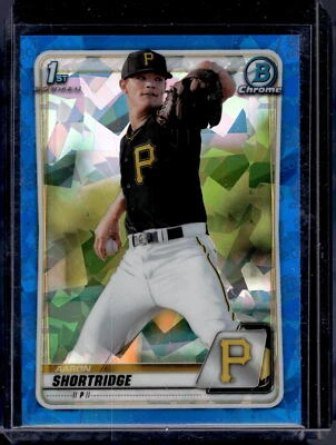 2020 Bowman Sapphire #BCP-9 Aaron Shortridge - Image 1 of 2