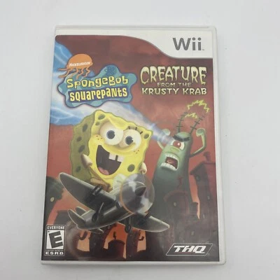 SpongeBob SquarePants: Creature from the Krusty Krab (Nintendo Wii, 2006) CIB - Image 1 of 4