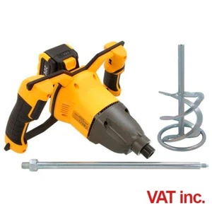 Morter Paint Mixer 20v Li-ion Brushless Cordless Metal Handle - Picture 1 of 3