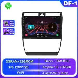 Android Car Radio For Audi A6 C5 S6 RS6 1997-2004 GPS Stereo Multimedia Player - Picture 1 of 30