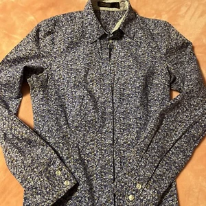 The Limited Damen Blusenshirt geblümt mehrfarbig mittelblau - Bild 1 von 5