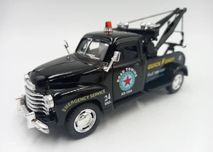 Chevrolet 3100 Wrecker 1968 nero 1/38 Kinsmart nuovo senza scatola - Foto 1 di 3