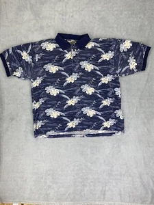 Camicia Vintage Territorio Nord Ovest Uomo Extra Large Floreale Stampa All Over Outdoor - Foto 1 di 4