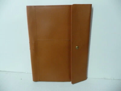 mark and Graham Leather Tech Envelope Tan Travel Brown Camel Small