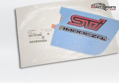 Genuine Subaru - Rear Badge Set For STi Impreza WRX 2.5L 2006-2007 Foto 1 de 4